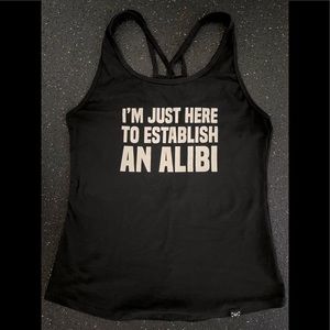 CVG discontinued open back tank top